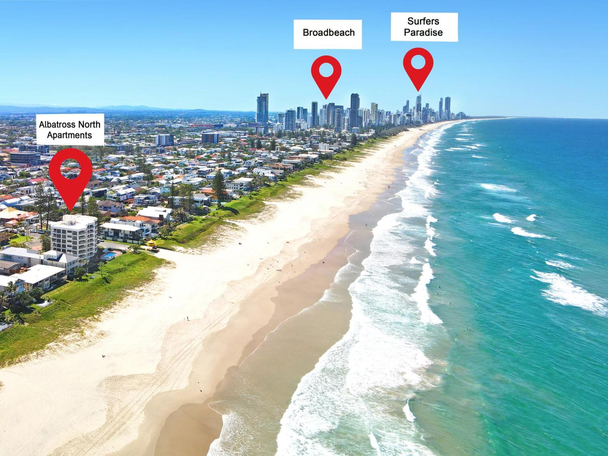 Albatross North Apartments Gold Coast Exterior photo